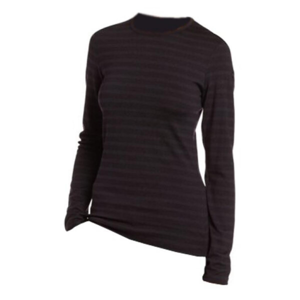 

Термофутболка Icebreaker BF 260 Tech Top LS Crewe WMN Stripe cognac S (100 925 G56 S)