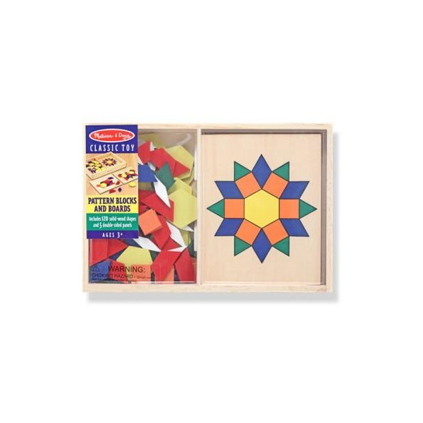 

Развивающая игрушка Melissa&Doug Крупноформатная мозаика (MD29)