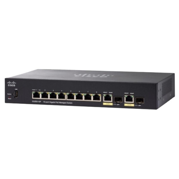 

Коммутатор сетевой Cisco SG350-10P-K9-EU