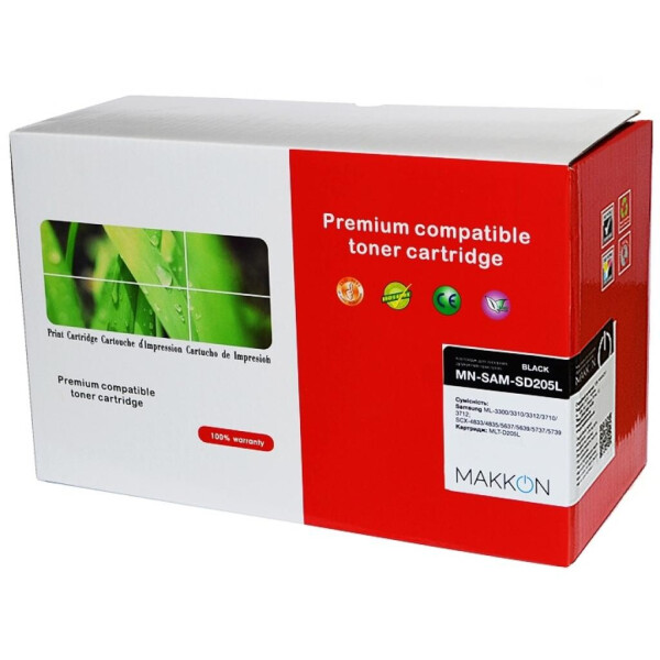 

Картридж Makkon Samsung MLT-D205L 5k Black (MN-SAM-SD205L)