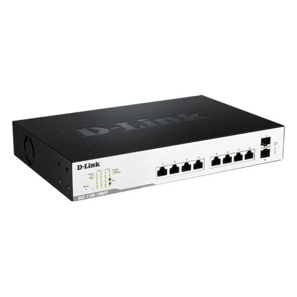 

Коммутатор сетевой D-Link DGS-1100-10MPP