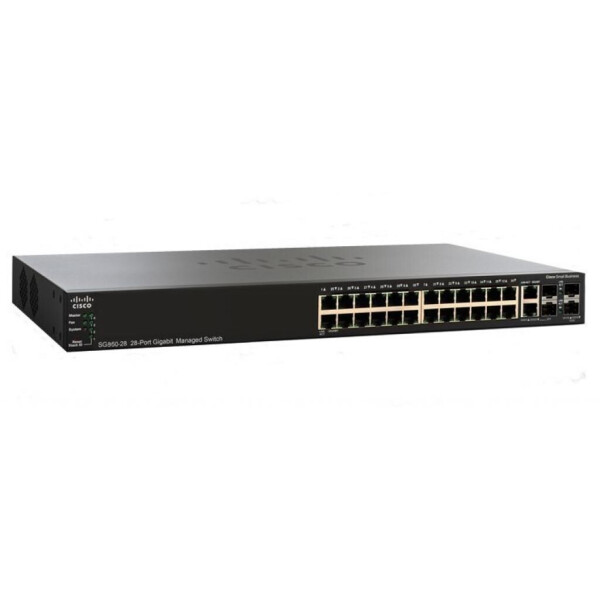 

Коммутатор сетевой Cisco SG350-28SFP-K9-EU