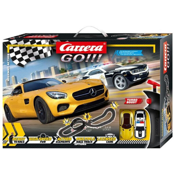 

Автотрек Carrera GO!!! Трасса, длина 5,4 м (CR-20062493)