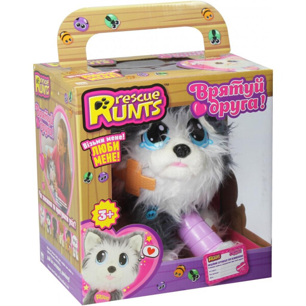 

Игровой набор Rescue Runts Спаси друга Хаски (S19010)