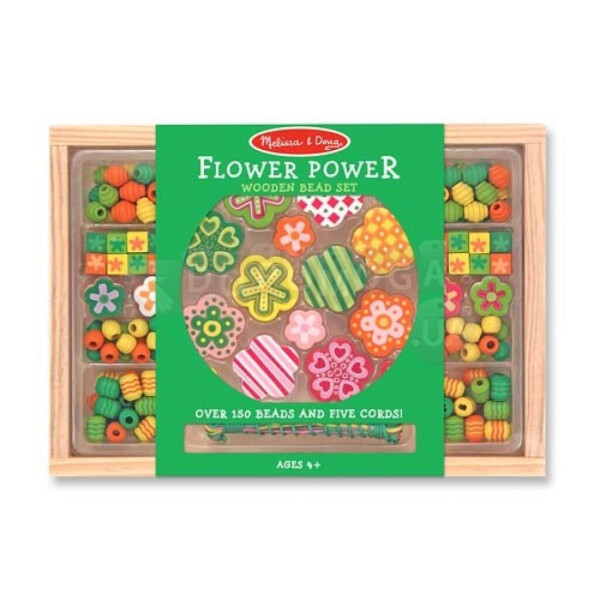 

Набор для творчества Melissa&Doug бусинки "Цветочный сад" (MD4178)