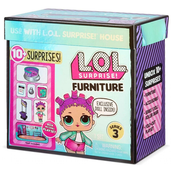 

Кукла L.O.L. Surprise! Furniture S2 - Роллердром Роллер-леди (567103)