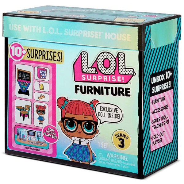 

Кукла L.O.L. Surprise! Furniture S2 - Класс Умницы (570028)