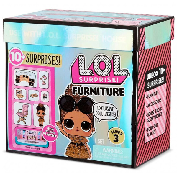 

Кукла L.O.L. Surprise! Furniture S2 - Кабинет Леди-босс (570042)