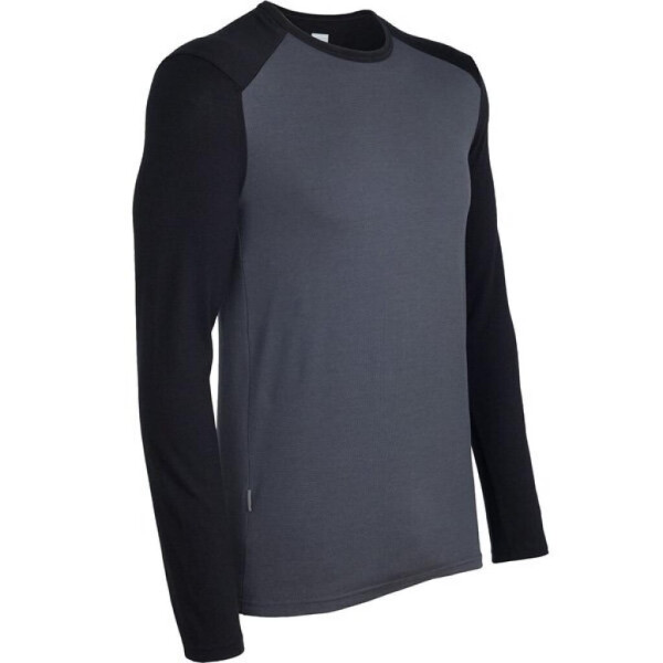 

Термофутболка Icebreaker Tech Top LS Crewe MEN monsoon/black L (103 306 003 L)