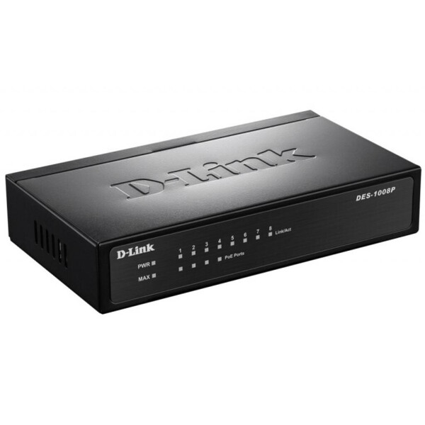 

Коммутатор сетевой D-Link DES-1008P