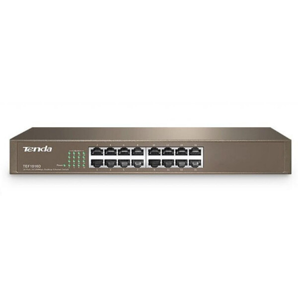

Коммутатор сетевой TENDA TEF1016D