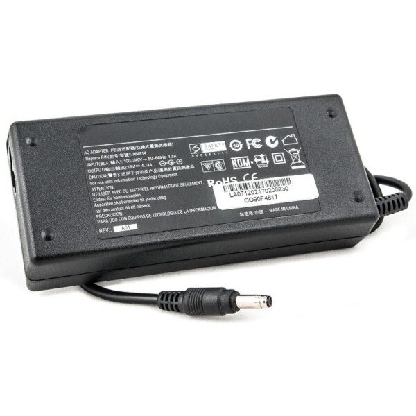 

Блок питания к ноутбуку PowerPlant COMPAQ 220V, 19V 90W 4.74A (4.8*1.7) (CO90F4817)