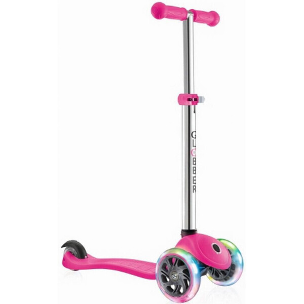 

Самокат Globber Primo Lights розовый (423-110-3)