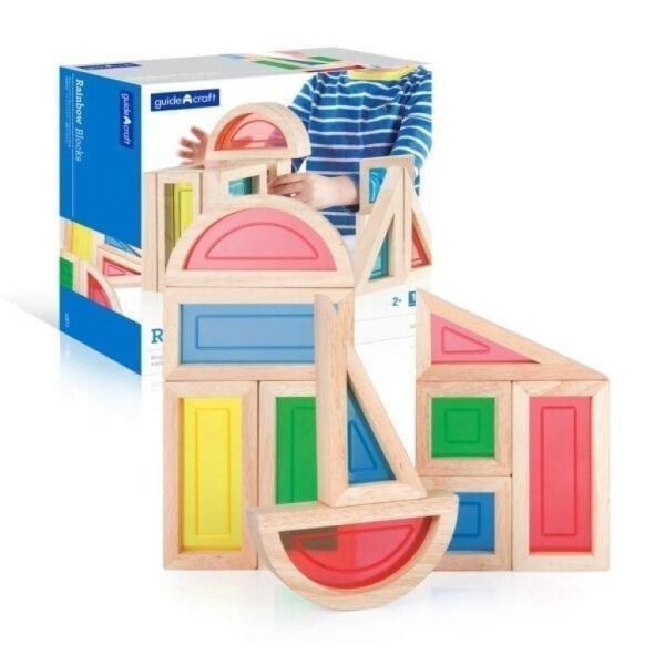 

Игровой набор Guidecraft стандартных блоков Block Play Большая радуга, 10 шт (G3015)
