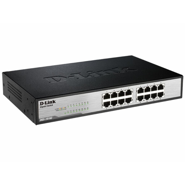 

Коммутатор сетевой D-Link DGS-1016C
