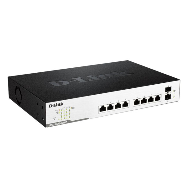 

Коммутатор сетевой D-Link DGS-1100-10MP