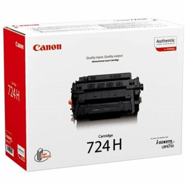 

Картридж Canon 724H black (12K) (3482B002AA)