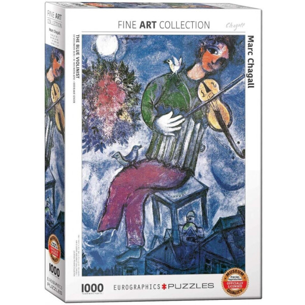 

Пазл EuroGraphics Синий скрипач. Марк Шагал, 1000 элементов (6000-0852)