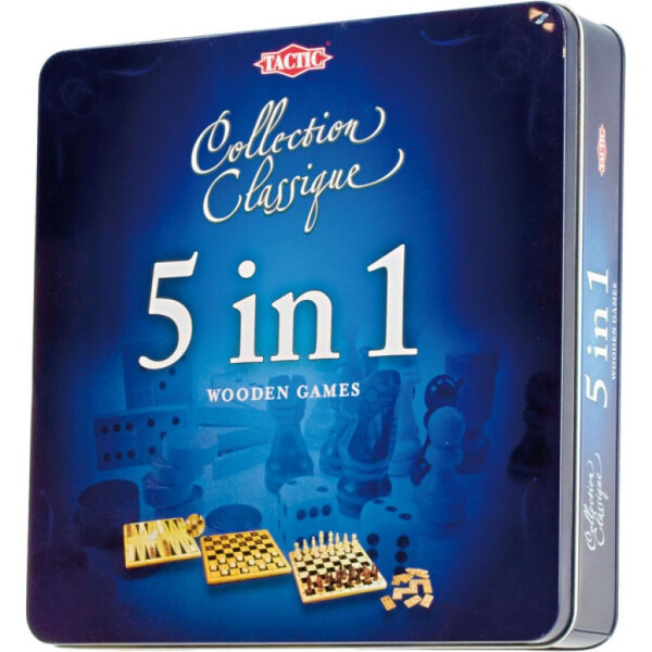 

Настольная игра Tactic 5 в 1 (14006)