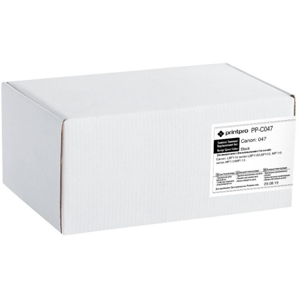

Картридж PrintPro для CANON (047) LBP112/MFP112/113 (PP-C047)