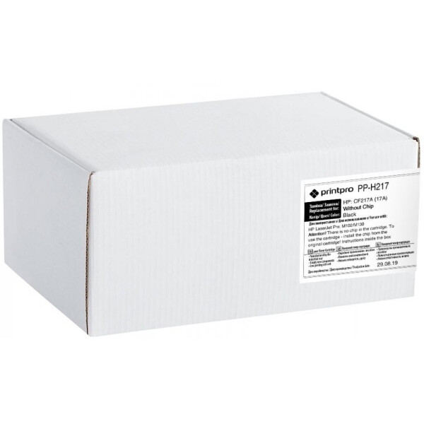 

Картридж PrintPro для HP (CF217A) LJ Pro M102/M130 (без чипа) (PP-H217)