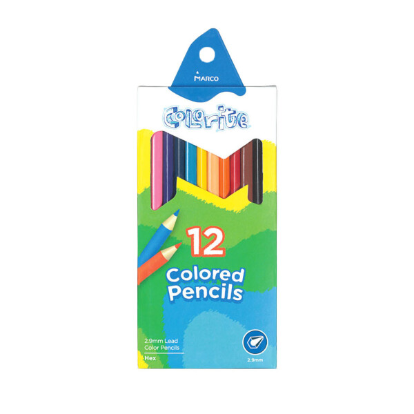 

Карандаши цветные Marco Colorite 12 цветов (1100-12CB)