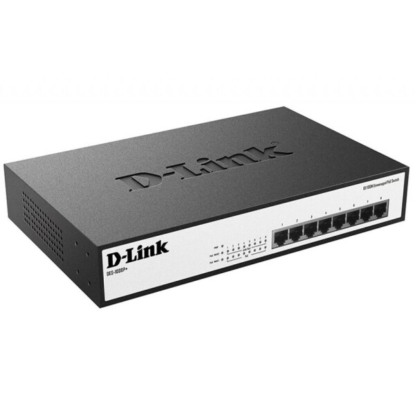 

Коммутатор сетевой D-Link DES-1008P+