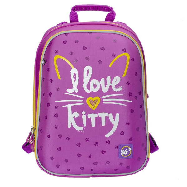 

Рюкзак школьный Yes H -12 I love kitty (558014)