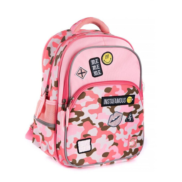 

Рюкзак школьный Yes S-40 Smiley World military girl (558260)