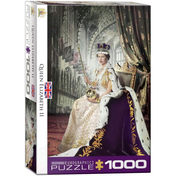

Пазл EuroGraphics Королева Елизавета II, 1000 элементов (6000-0919)