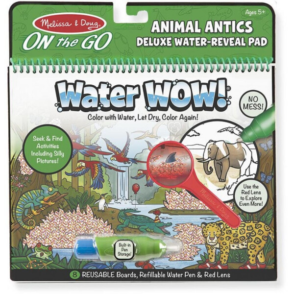 

Набор для творчества Melissa&Doug Мега-водная волшебная раскраска Животные (MD9463)