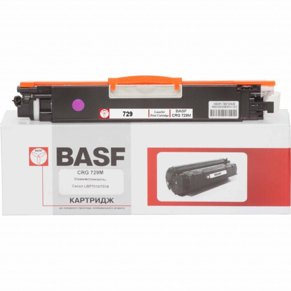 

Картридж BASF для Canon LBP 7010C/7018C аналог Canon 729M Magenta (KT-729M)