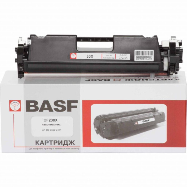 

Картридж BASF для HP LaserJet Pro M203/227 аналог CF230X Black (KT-CF230X)