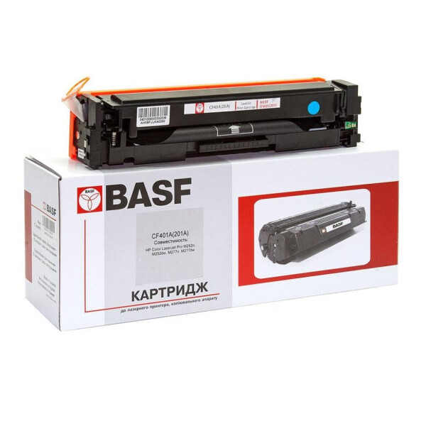

Картридж BASF для HP LJ M252/M277 A аналог CF401A Cyan (KT-CF401A)