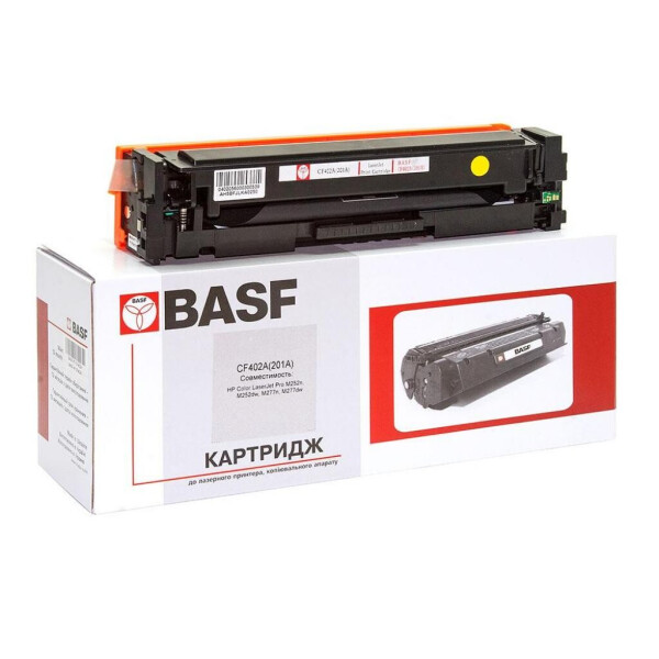 

Картридж BASF для HP LJ M252/M277 A аналог CF402A Yellow (KT-CF402A)