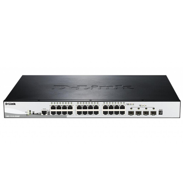 

Коммутатор сетевой D-Link DGS-1510-28XMP