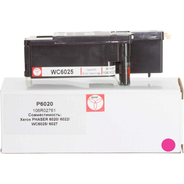 

Картридж BASF для Xerox Phaser 6020/6022/WC6025/6027 Magenta (KT-106R02761)