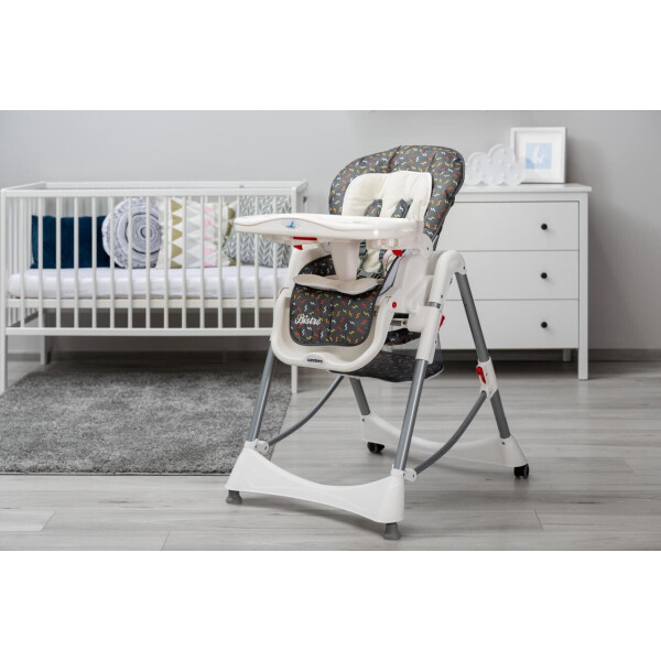 

Стульчик для кормления Caretero Bistro Graphite