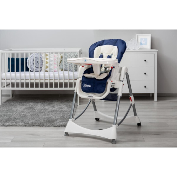 

Стульчик для кормления Caretero Bistro Navy