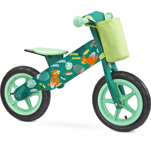 

Деревянный беговел Caretero Zap Green