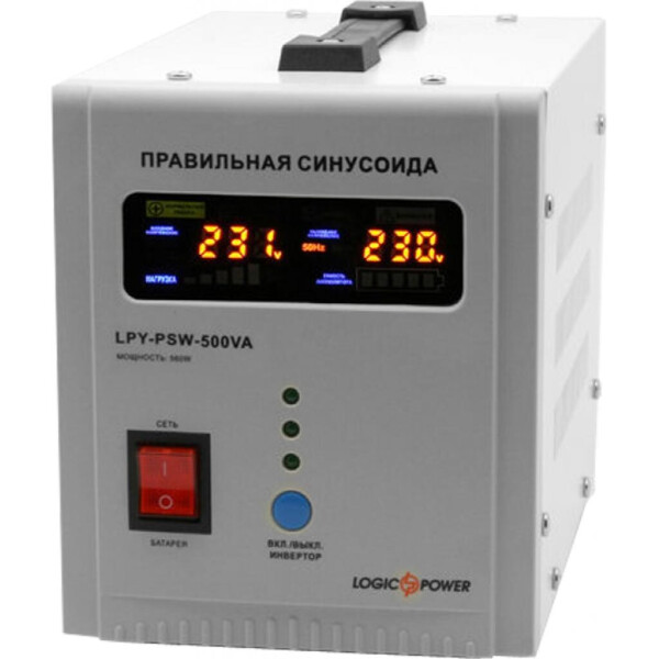 

Источник бесперебойного питания LogicPower LPY- PSW-500VA+ (4152)