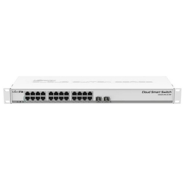 

Коммутатор сетевой Mikrotik CSS326-24G-2S+RM
