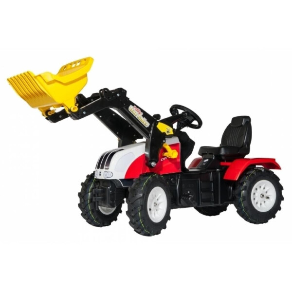 

Веломобиль Rolly Toys rollyFarmtrac Steyr 6240 CVT красно-желтый (046331)