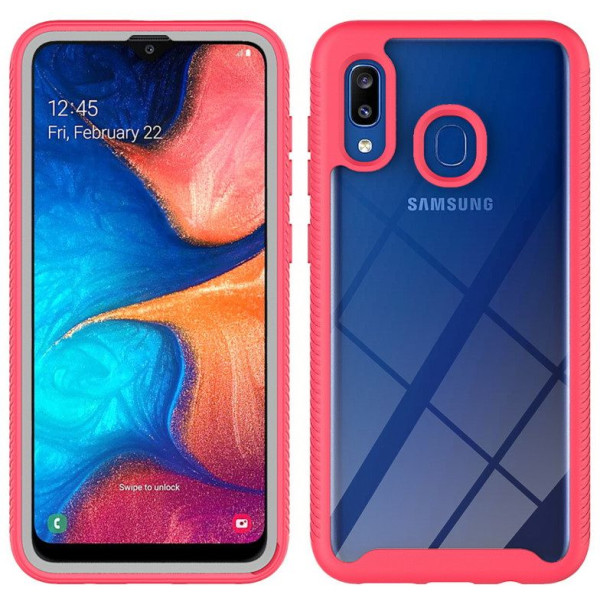 

ударопрочный Full-body Bumper Case для Samsung Galaxy A20 / A30 (Розовый) (725411)