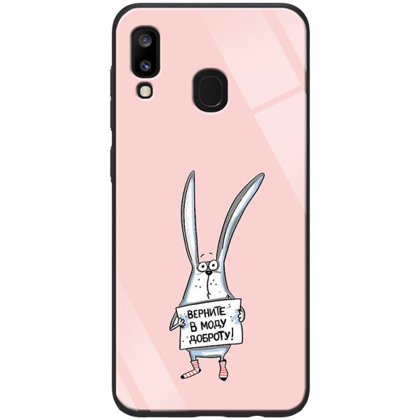 

TPU+Glass ForFun для Samsung Galaxy A20 / A30 (Добрый заяц) (746480)