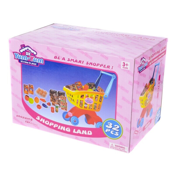 

Тележка игрушка с продуктами для Na-Na T30-017