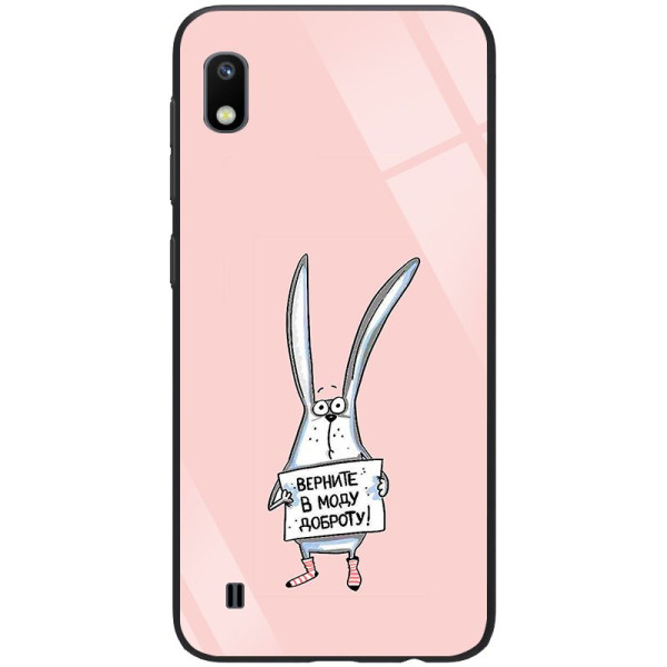 

TPU+Glass ForFun для Samsung Galaxy A10 (A105F) (Добрый заяц) (746469)
