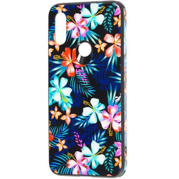 

TPU+Glass Cute Print для Xiaomi Redmi Note 7 / Note 7 Pro / Note 7s (Цветы) (747588)