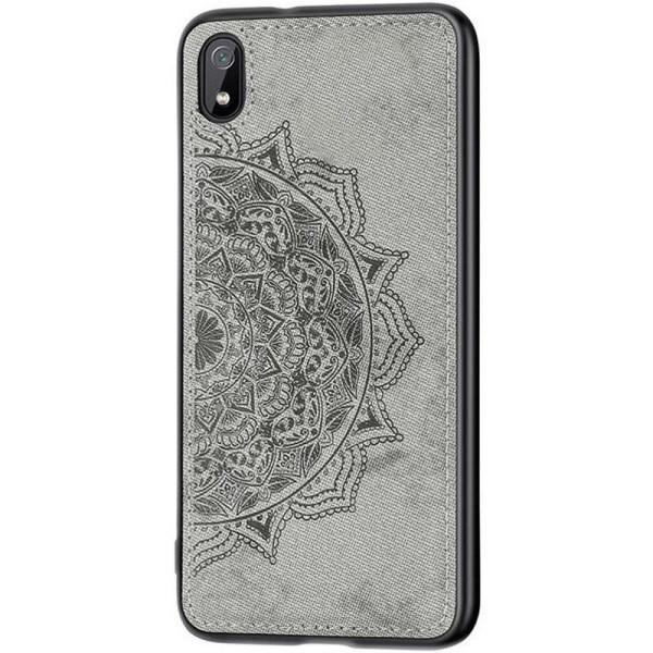 

TPU+Textile Mandala с 3D тиснением для Samsung Galaxy A10 (A105F) (Серый) (718015)