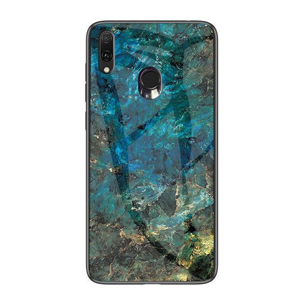 

TPU+Glass Luxury Marble для Samsung Galaxy M20 (Морская волна) (708071)